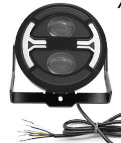 פנס קדמי למזלג כולל איתות וצופר 48V-60V