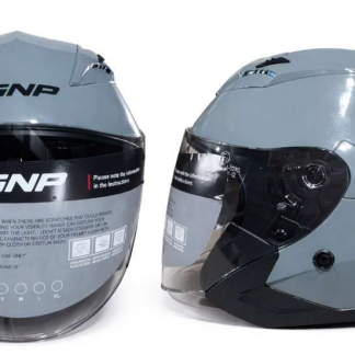 קסדת GNP 3/4 צבע כוללת משקף שמש עם תקן בטיחות עולמי M/L/XL
